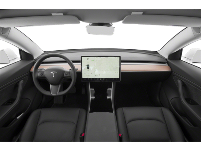 Used 2019 Pearl White Multi-Coat TESLA LONG RANGE AWD image 9