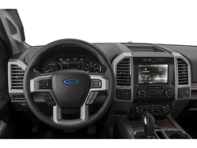 Used 2015 White Platinum Metallic Tri-Coat Ford Lariat image 4