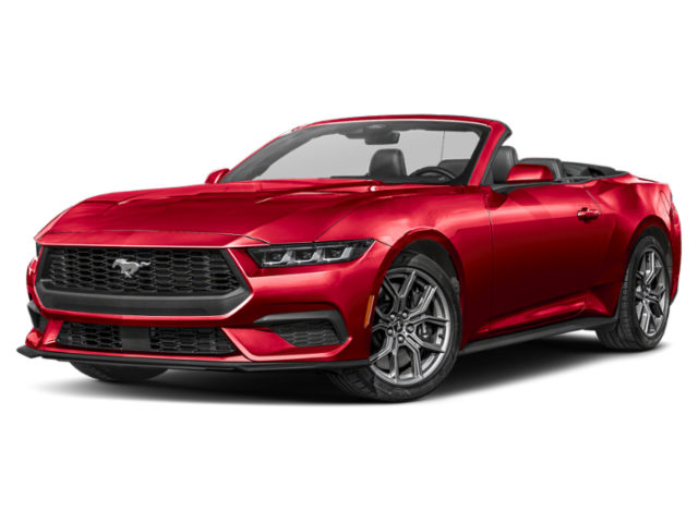 Used 2024 Rapid Red Metallic Tinted Clearcoat Ford EcoBoost image 5