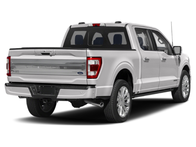 Used 2021 White Metallic Ford Limited image 2