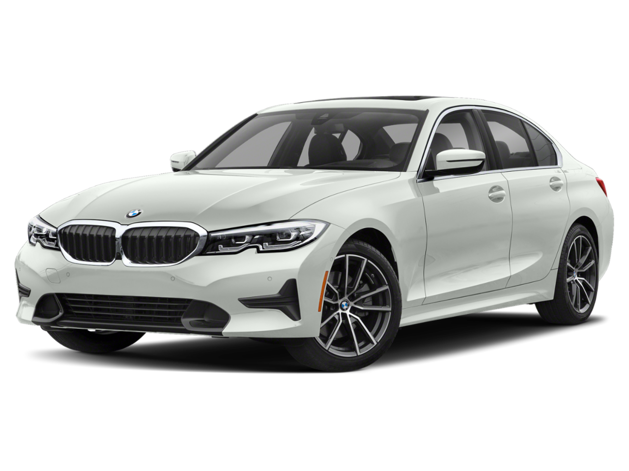 Used 2021 Alpine White BMW 330i image 1