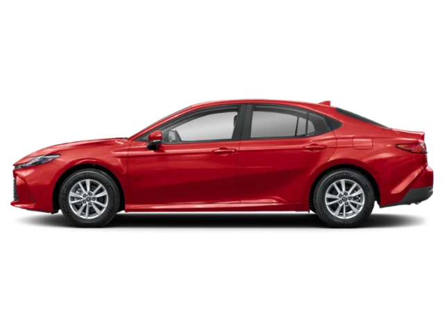 New 2026 Red Toyota LE image 3