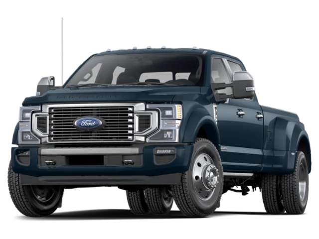Used 2022 Blue Metallic Ford Platinum image 1