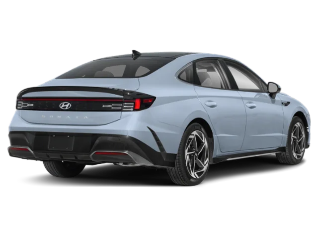 Used 2024 Transmission Blue Pearl Hyundai SEL image 2