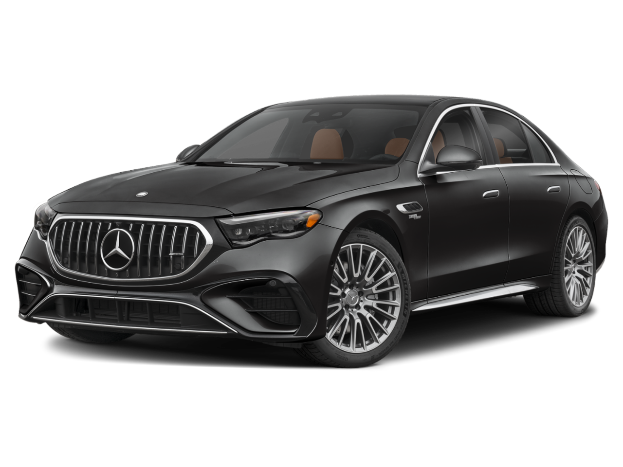 New 2027 Obsidian Black Metallic Mercedes-Benz AMG® E 53 Hybrid Sedan image 1