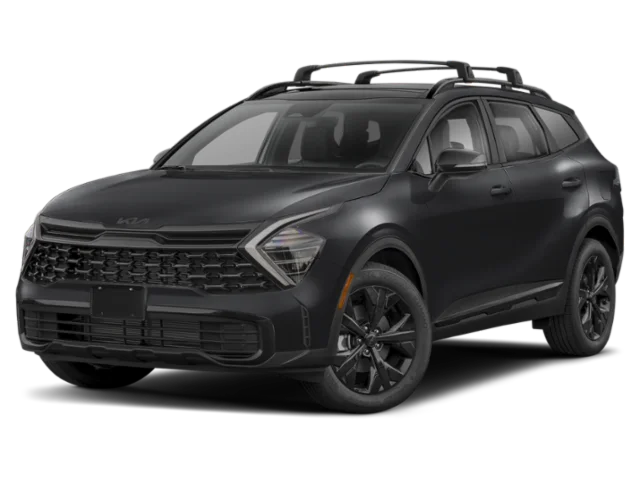 Used 2025 Ebony Black Kia X-Line image 1