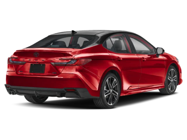 New 2026 Supersonic Red with Midnight Black Metallic roof Toyota XSE image 10