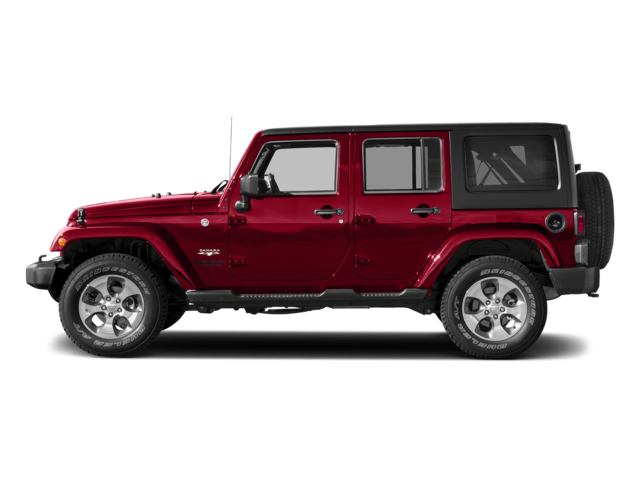 Used 2017 Firecracker Red Clearcoat Jeep Sahara image 8