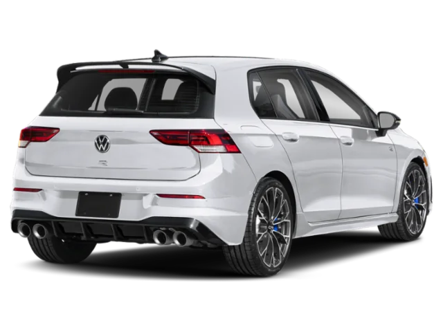 New 2026 Pure White Volkswagen Golf R 4MOTION image 2