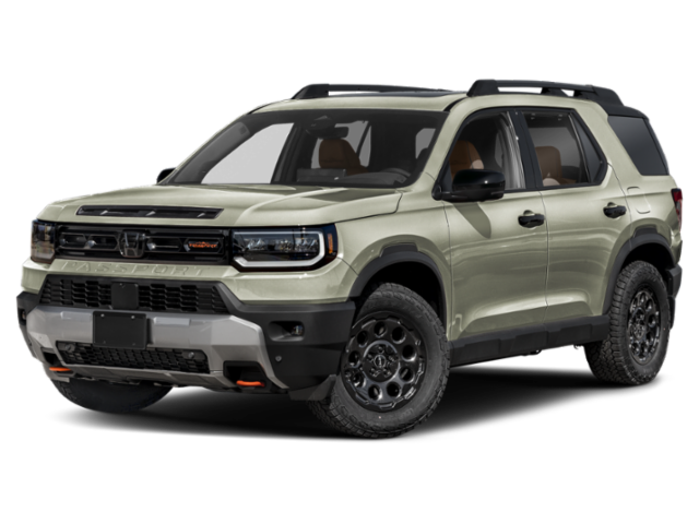 New 2026 Ash Green Metallic Honda TrailSport Elite Blackout image 1