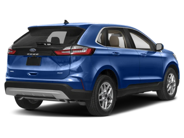 Certified Used 2024 Blue Ford SEL image 2