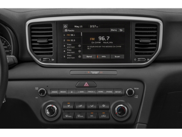Used 2021 White Kia LX image 7