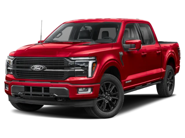 Used 2025 Red Ford Platinum image 1