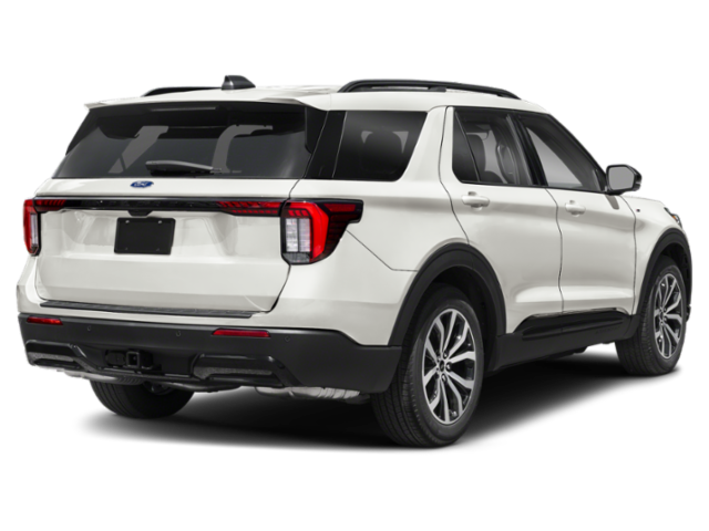 Used 2025 Star White Metallic Tri-Coat Ford ST-Line image 2
