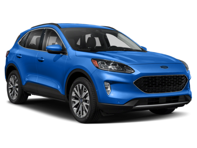 Used 2021 Velocity Blue Metallic Ford Titanium image 6