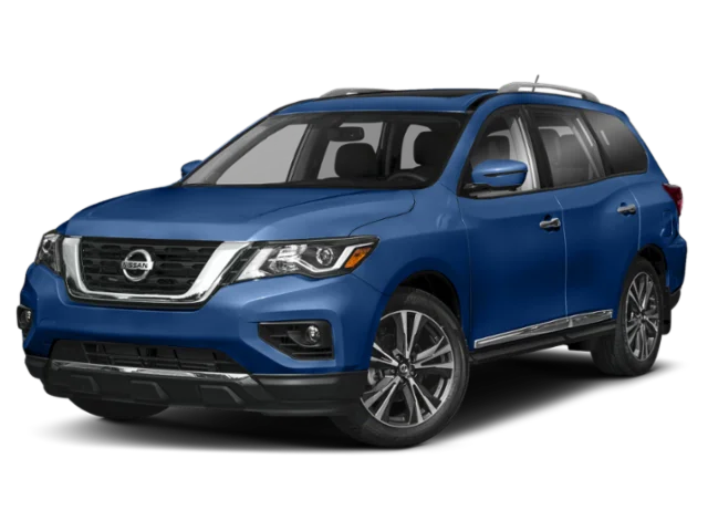 Used 2018 Caspian Blue Nissan Platinum image 1