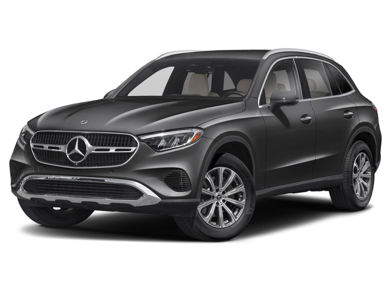Certified Used 2023 Graphite Grey Metallic Mercedes-Benz GLC 300 image 1