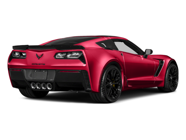 Used 2017 TORCH RED Chevrolet Z06 1LZ image 2