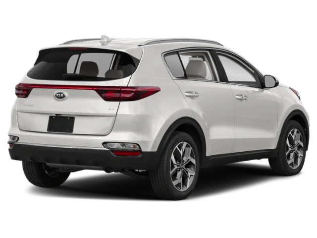 Used 2022 White Kia EX image 2