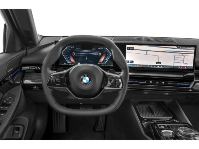 New 2025 Black BMW 530i xDrive image 4