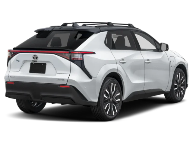 New 2026 Wind Chill Pearl w/Midnight Black Metallic Roof Toyota Limited image 2