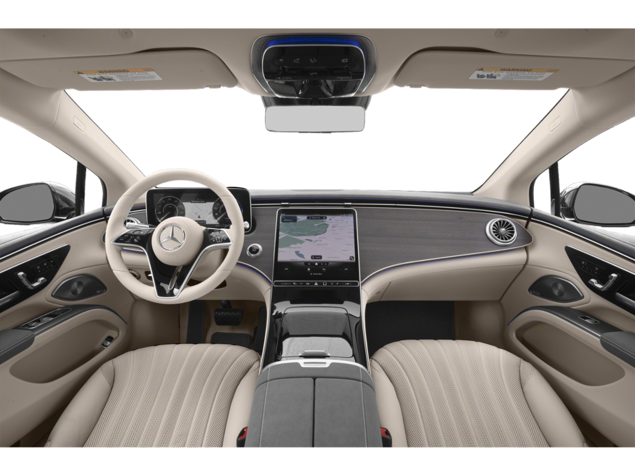 Certified Used 2022 Onyx Black Metallic Mercedes-Benz EQS 450+ image 5