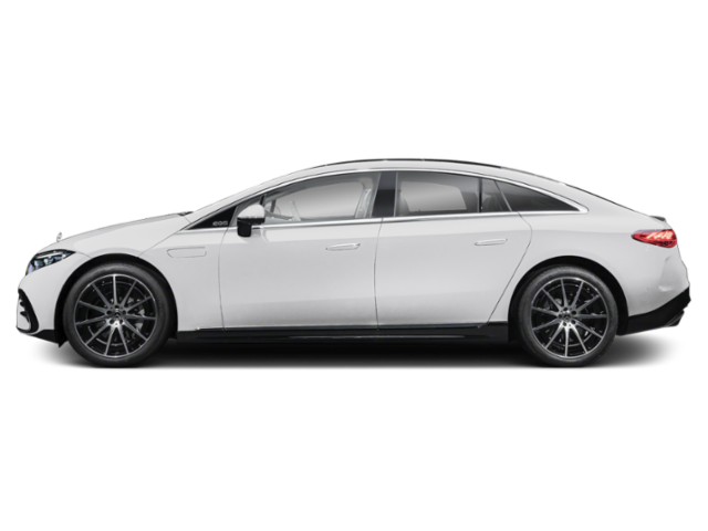New 2026 MANUFAKTUR Moonlight White Metallic Mercedes-Benz EQS 580 4MATIC® Sedan image 2