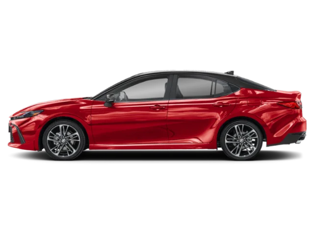 New 2026 Supersonic Red with Midnight Black Metallic roof Toyota XSE image 11