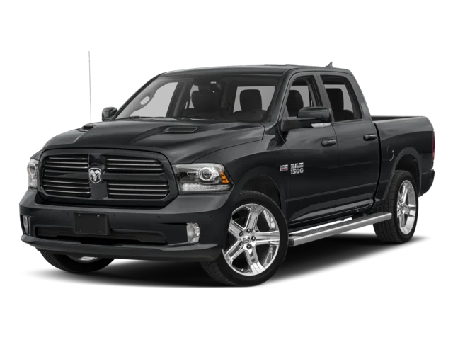 Used 2017 Granite Crystal Metallic Clearcoat Ram Night image 1