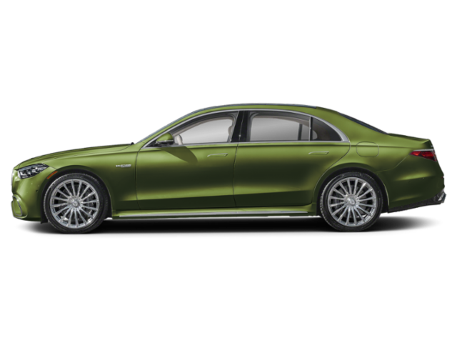 New 2024 MANUFAKTUR Olive Metallic Mercedes-Benz AMG® S 63 E 4MATIC® Sedan image 3
