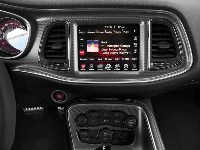 Used 2017 Pitch Black Clearcoat Dodge SRT Hellcat image 7