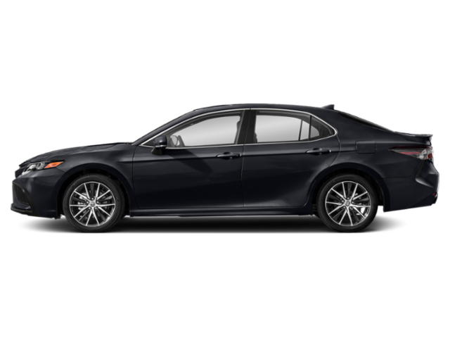 Used 2023 Midnight Black Metallic TOYOTA SE image 3