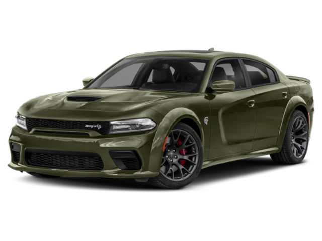 Used 2021 Green Dodge SRT Hellcat Widebody image 1
