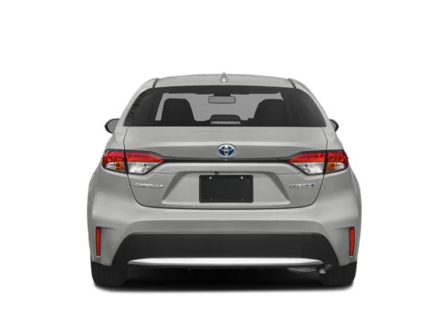 Used 2020 Barcelona Red Metallic Toyota LE image 5