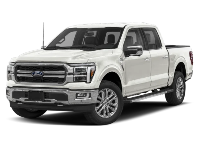 New 2025 Star White Metallic Tri-Coat Ford Lariat image 1
