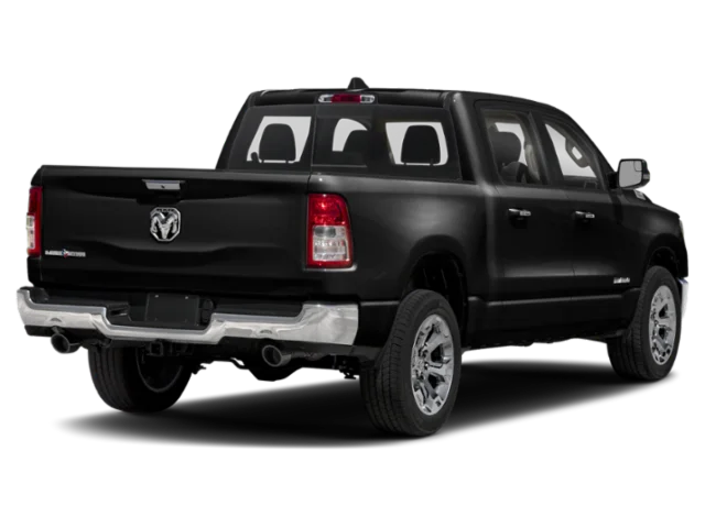 Used 2021 Billet Silver Metallic Clearcoat Ram Big Horn image 2