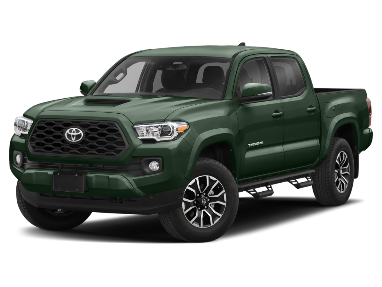 Certified Used 2022 Army Green Toyota TRD Sport image 1
