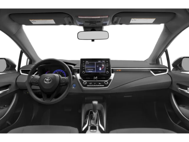 Used 2020 Barcelona Red Metallic Toyota LE image 8