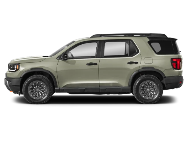 New 2026 Ash Green Metallic Honda TrailSport AWD w/ Pet Pkg + Black Emblems image 6