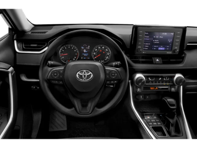 Used 2021 Silver Sky Metallic Toyota LE image 7