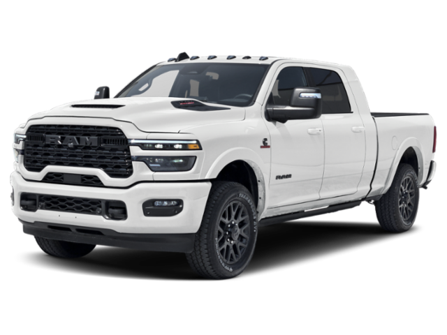 New 2026 Bright White Clear-Coat Exterior Paint RAM Limited Longhorn image 13