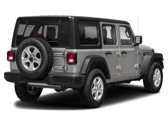 Used 2022 Silver Zynith Clearcoat Jeep Unlimited Sport S image 2