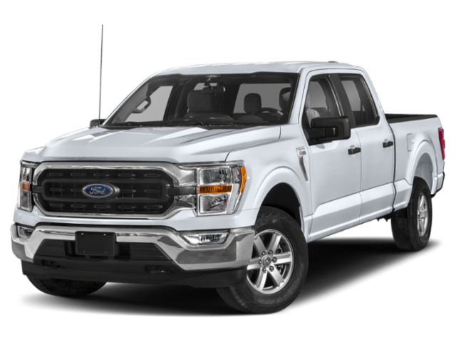 Used 2021 Space White Metallic Ford XLT image 1