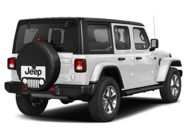Used 2023 Bright White Clear Coat Jeep Sahara image 10