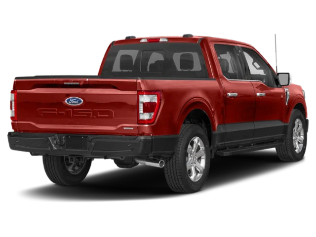 Certified Used 2023 Red Ford Lariat image 2