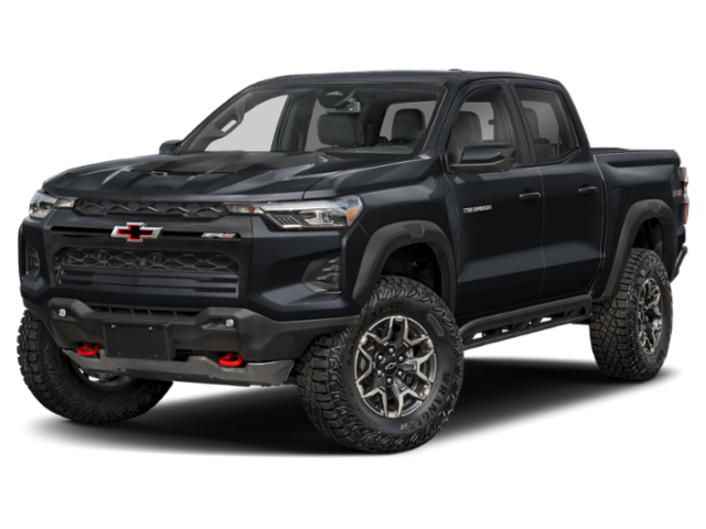 Black 2026 Chevrolet Colorado Pickup Truck Four-Wheel Drive 8-Speed Automatic