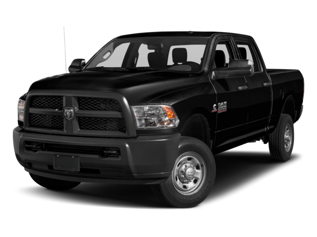 Used 2017 Brilliant Black Crystal Pearlcoat Ram Tradesman image 1