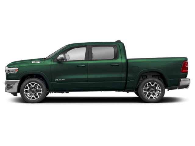 New 2026 Serrano-Green Metallic Exterior Paint RAM Laramie image 5