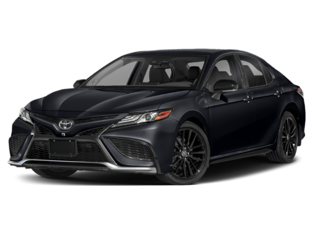 Used 2021 Midnight Black Metallic Toyota XSE image 1