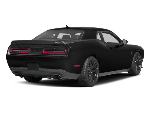 Used 2017 Pitch Black Clearcoat Dodge SRT Hellcat image 2